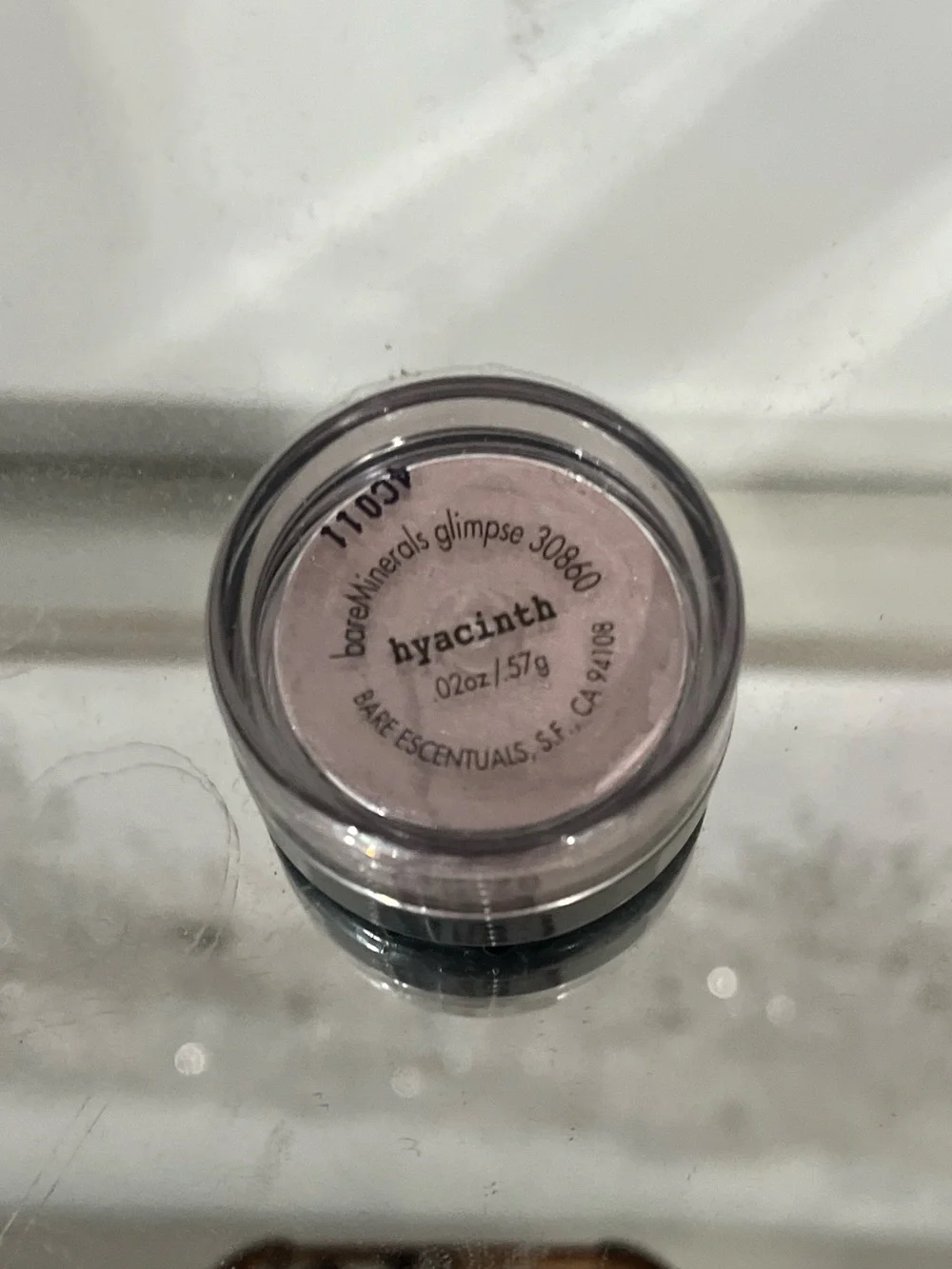bareMinerals Hyacinth Loose Eyeshadow — Soft Lavender Pink Shimmer